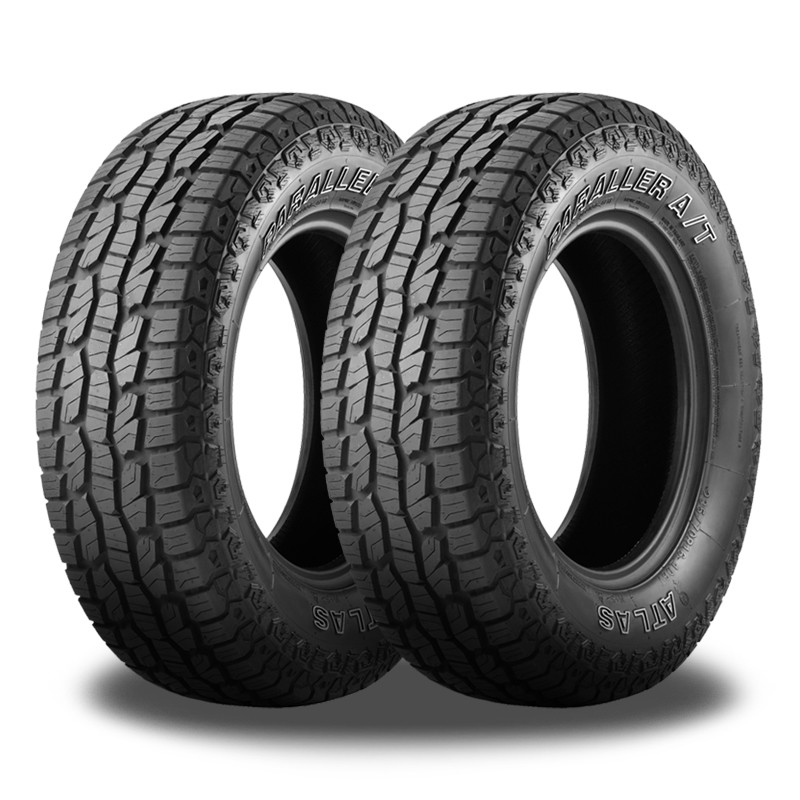 4 Atlas Paraller AT 265/70R18 124/121S LR E / 10 PLY All Terrain Tire 50K MILE