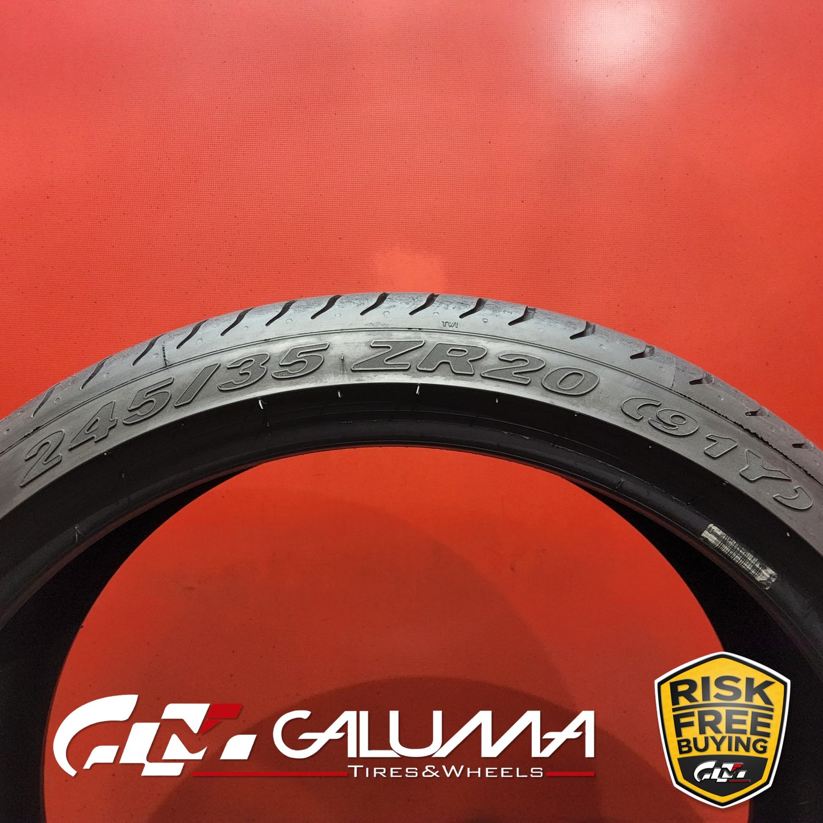 1 (One) Tire Pirelli P Zero (N1) 245/35ZR20 245/35/20 2453520 97Y #94221