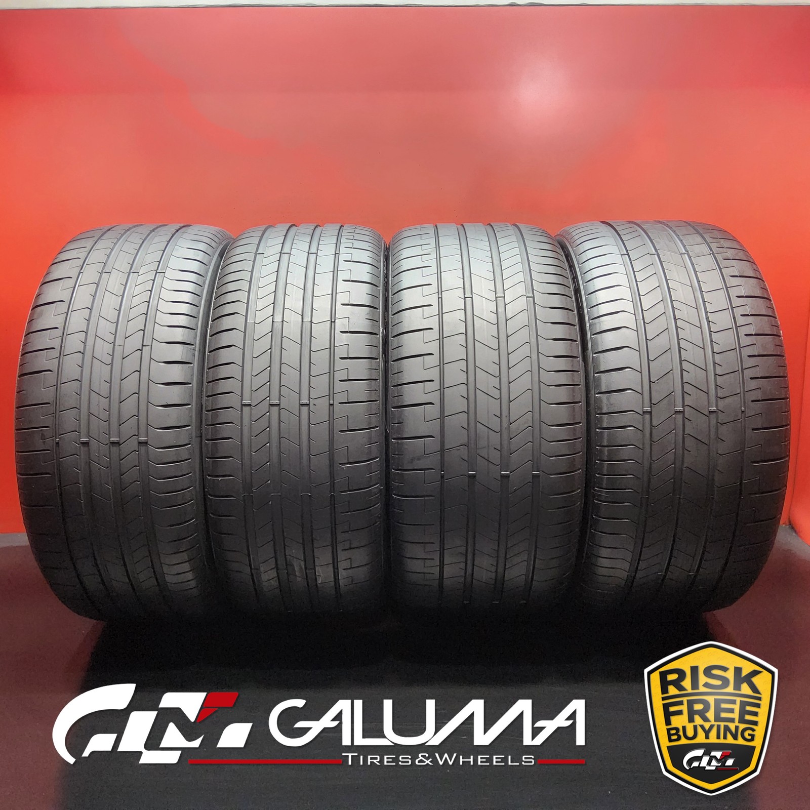 Set of 4 Tires LikeNEW Pirelli P-Zero (PZ4) II★ XL 275/35R22 & 315/30R22 #95006