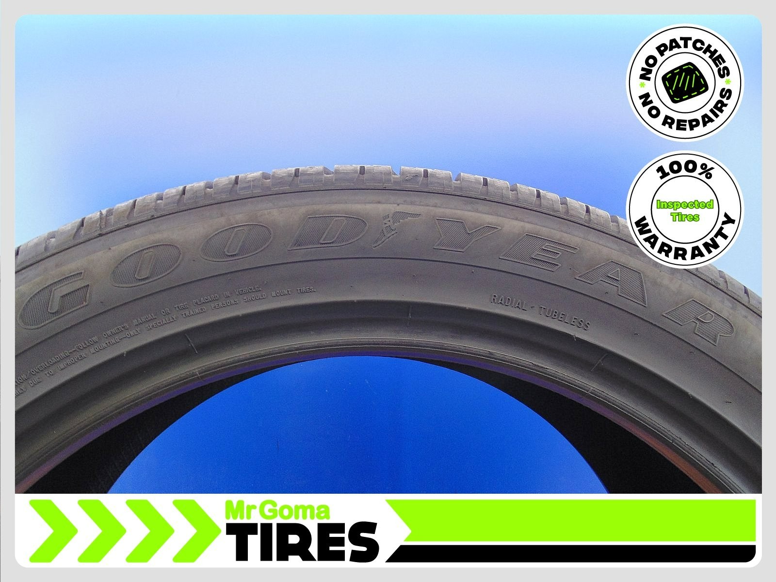 1 GOODYEAR EAGLE TOURING XL 285/45R22 USED TIRE 8.5/32 TREAD 114H 2854522