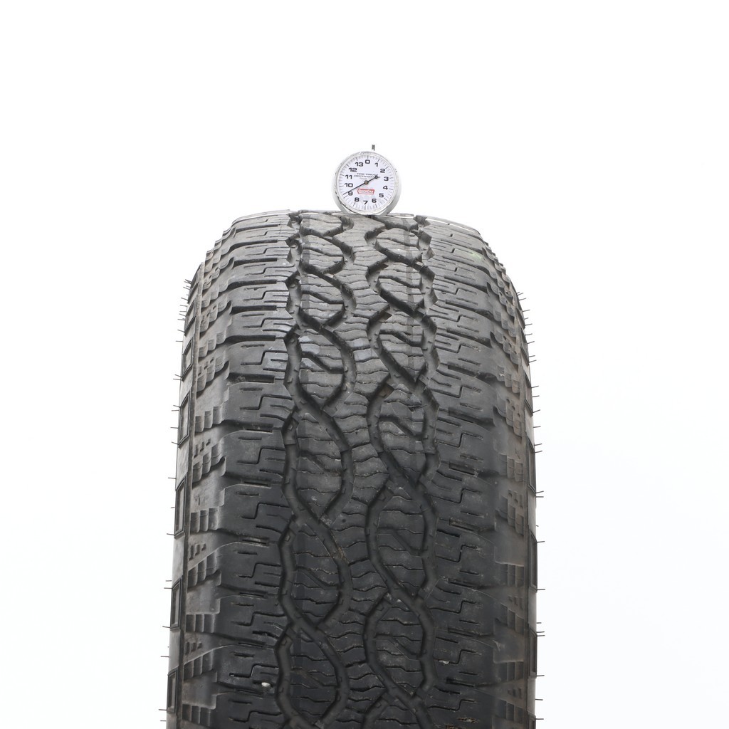 Set of (4) Used 255/70R17 Goodyear Wrangler Territory AT 112T – 9-10/32
