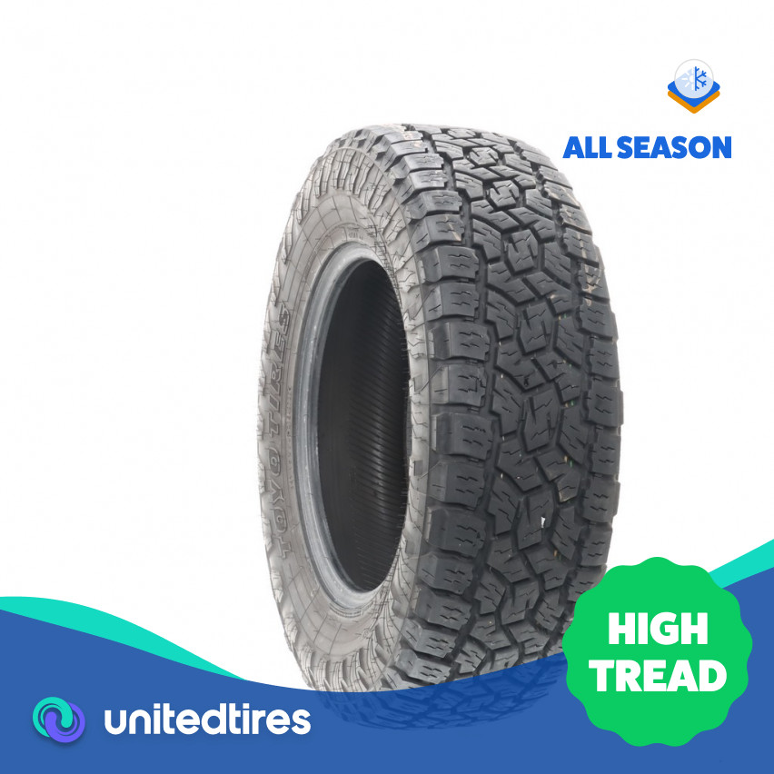 Used LT 255/70R17 Toyo Open Country A/T III 121/118S – 14.5/32