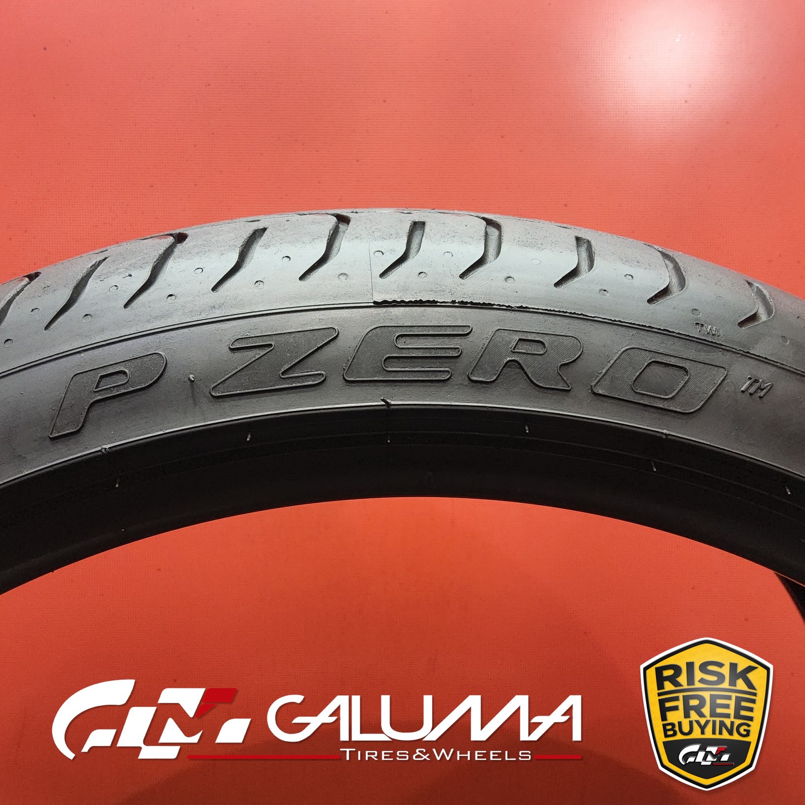 Set of 2 Tires LikeNEW Pirelli P Zero 235/35ZR20 235/35/20 88Y No Repairs #95590
