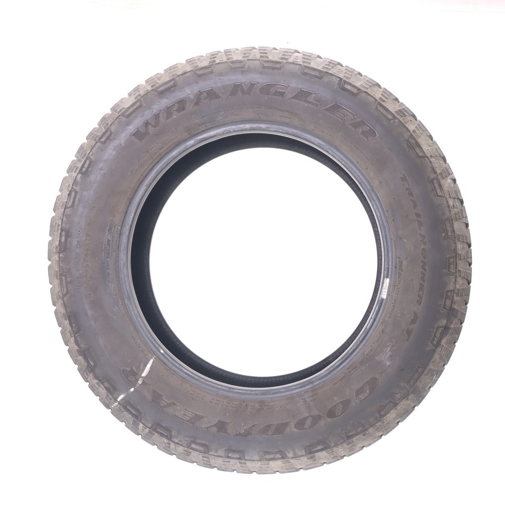Set of (4) Used LT 275/65R20 Goodyear Wrangler Trailrunner AT