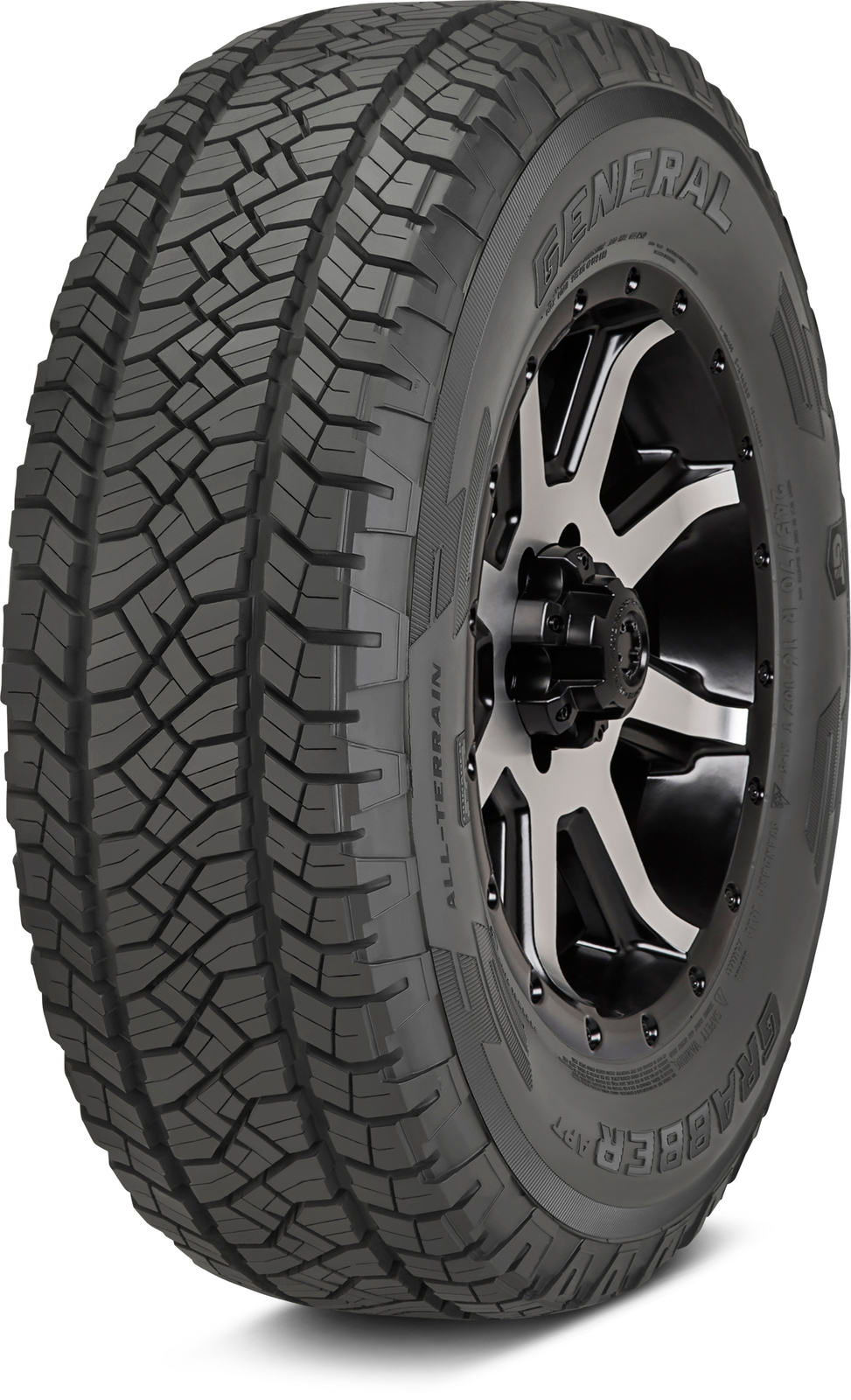 Set of 4 General Grabber APT LT245/75R17/10 10-Ply 121S Tires 2457517 245 75 17