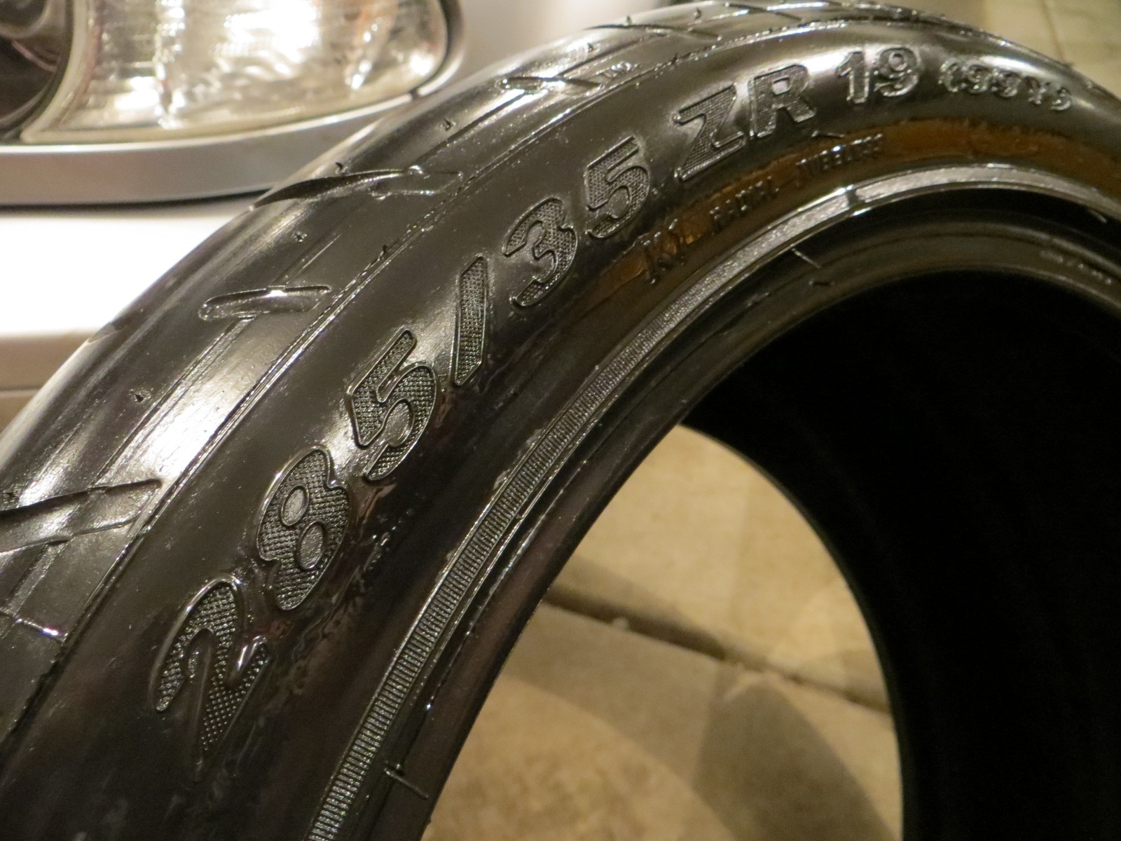 ALMOST NEW 1 ONE PIRELLI CORSA PZERO K1 285/35/ZR19 99Y 285 35 19 RIGHT 1429