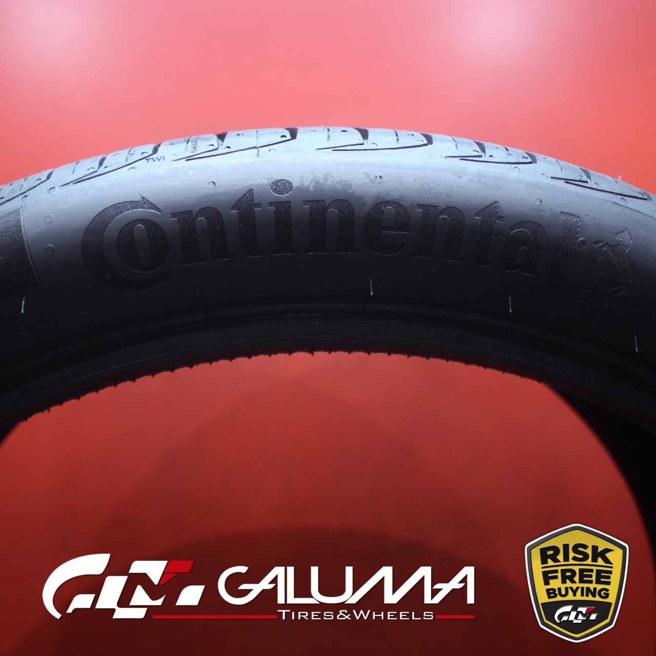 1 (One) Tire LikeNEW Continental PremiumContact 6 315/30R22 315/30/22 #83100