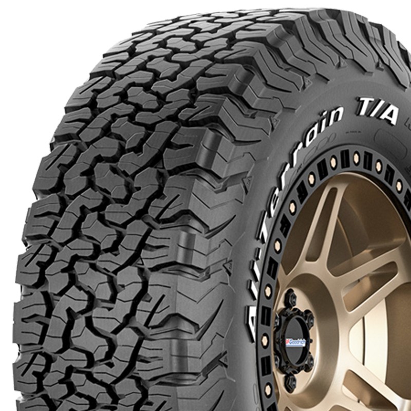 4 BFGoodrich All Terrain T/A KO2 LT 265/65R18 122/119R RWL 10/E Truck SUV Tires
