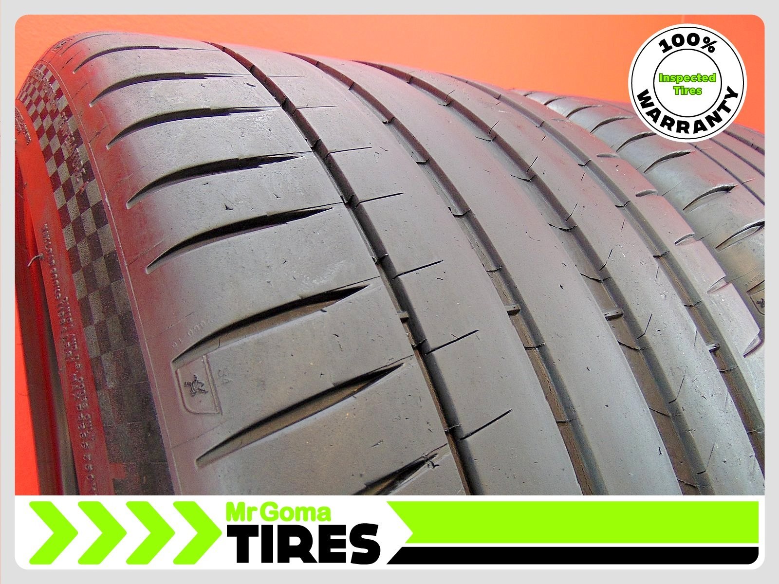 2 MICHELIN PILOT SPORT 4S MO1A XL 305/30ZR21 USED TIRES 6.6/32 TREAD 3053021