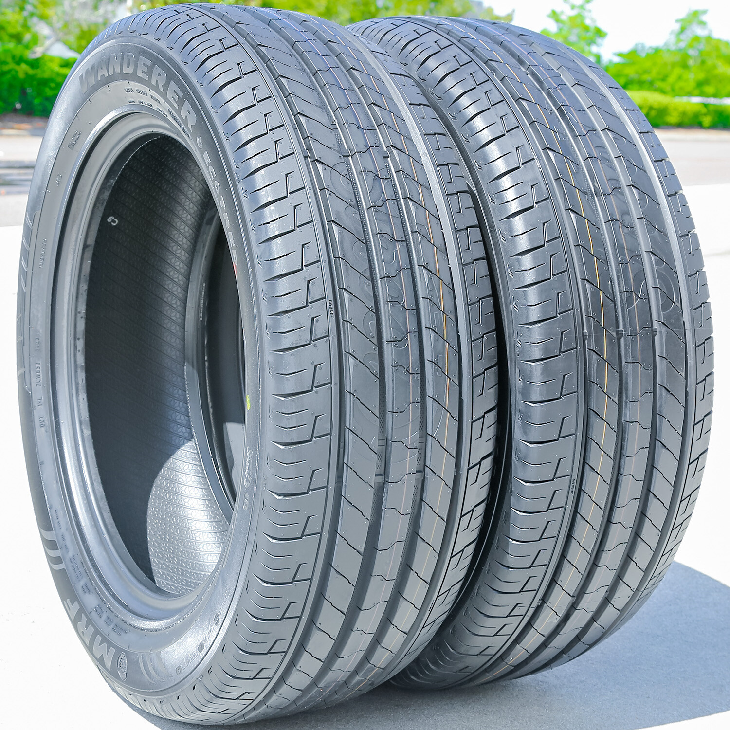 2 Tires MRF Wanderer Street B5 Steel Belted 245/55R19 103V AS A/S All Season