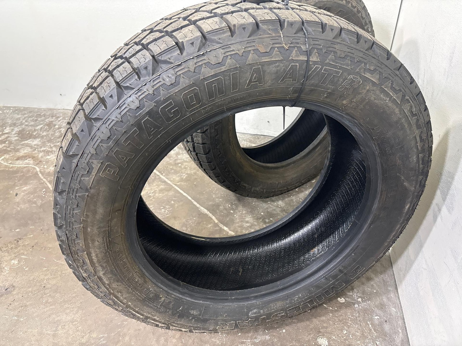 Set of （2） Milestar Patagonia A/T R Used Tire 265/60 R20 121/118R M+S 11/32