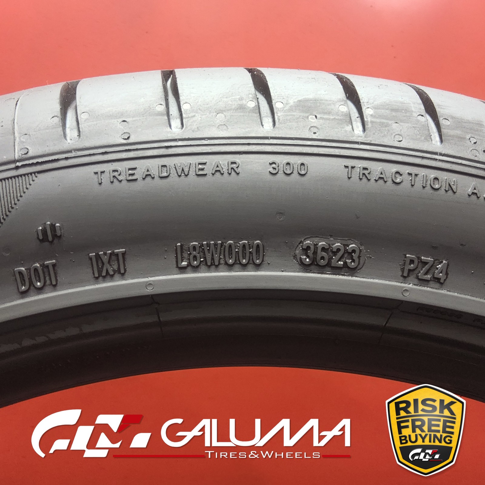 Set of 2 Tires LikeNEW Pirelli P-Zero (PZ4) ★ XL 225/45R19 96Y No Repairs #96177