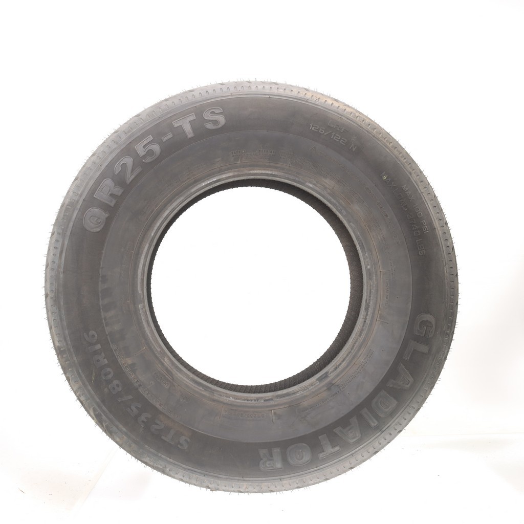 Driven Once ST 235/80R16 Gladiator QR25-TS Trailer 126/122N – 7.5/32