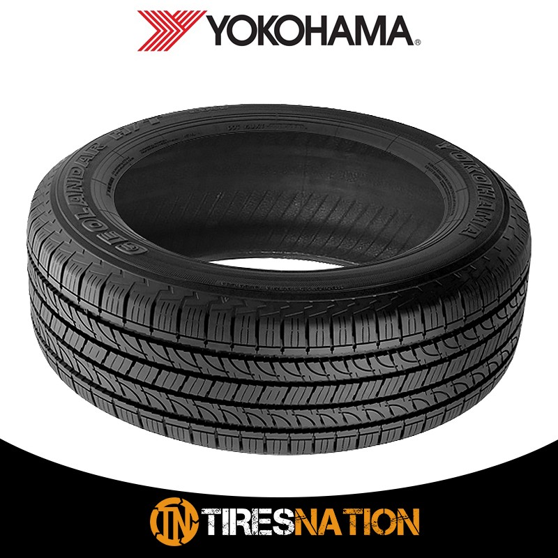 (1) New Yokohama GEOLANDAR H/T G056 BW LT245/75R17/10 121/118S Tires