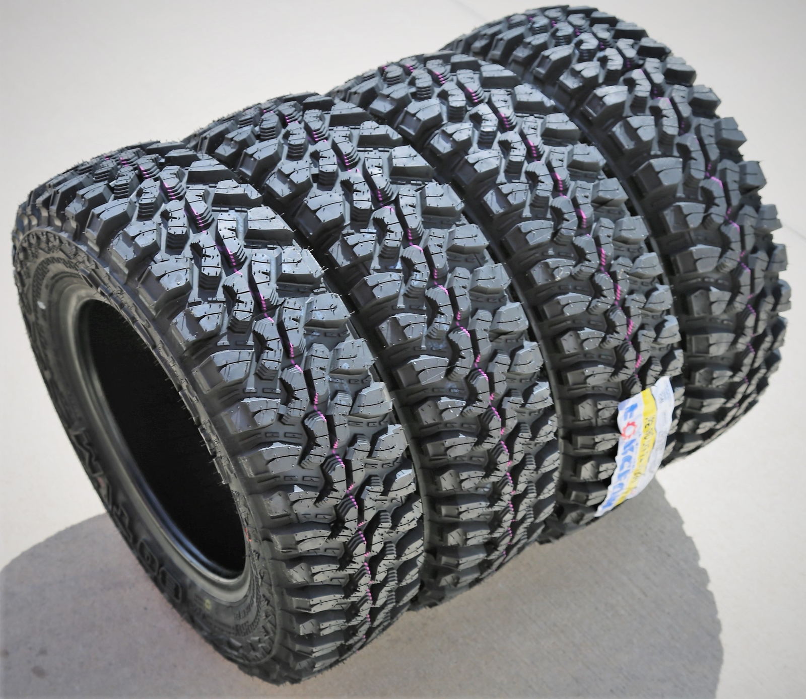 4 Tires LT 165/80R13 Forceum M/T 08 Plus MT Mud Load D 8 Ply