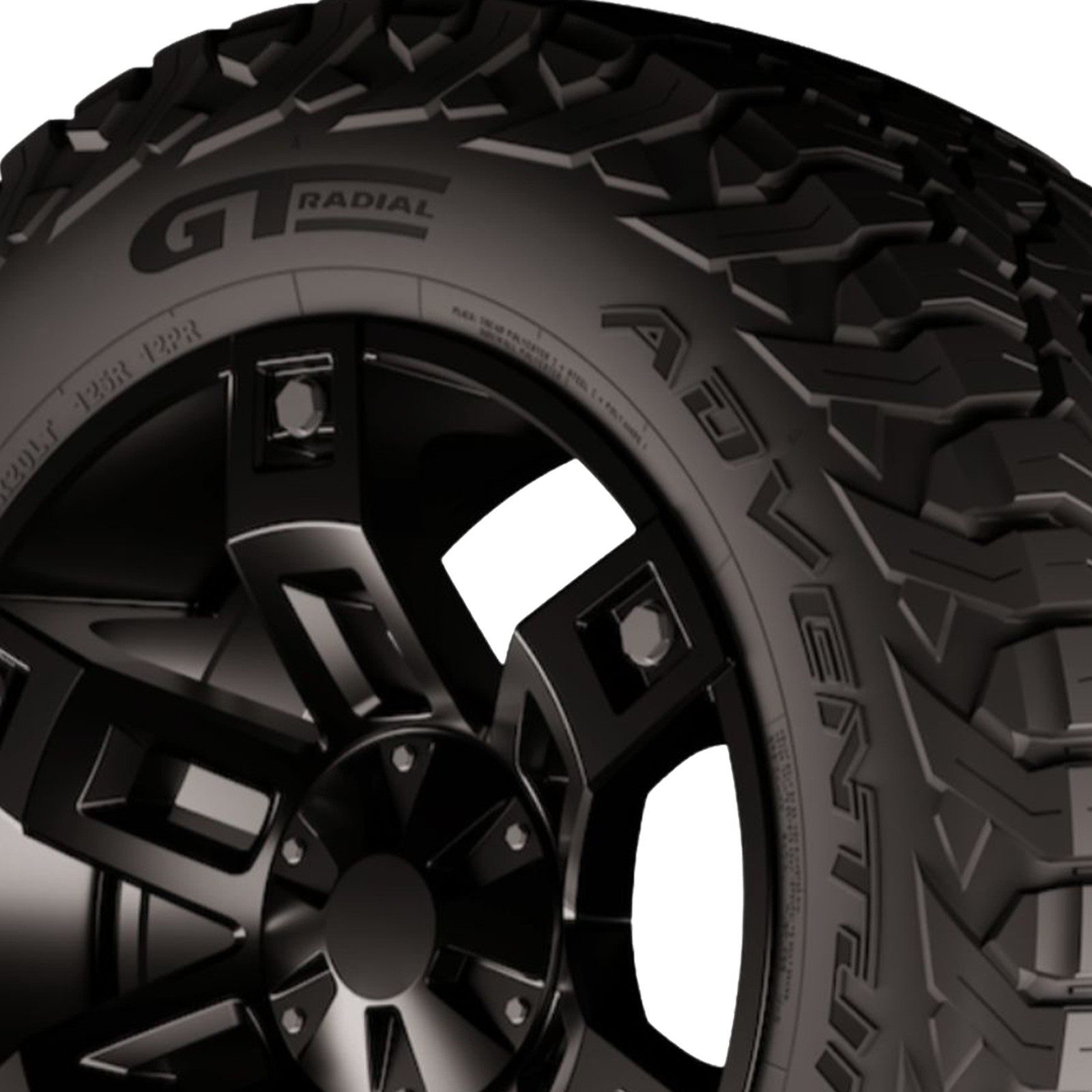 1 New Gt Radial Adventuro Rt – Lt35x12.50r20 Tires 35125020 35 12.50 20