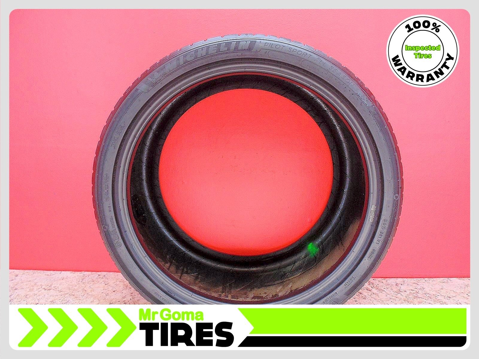 1 MICHELIN PILOT SPORT A/S 4 MO1 XL 315/30R21 USED TIRE 8.0/32 TREAD 3153021