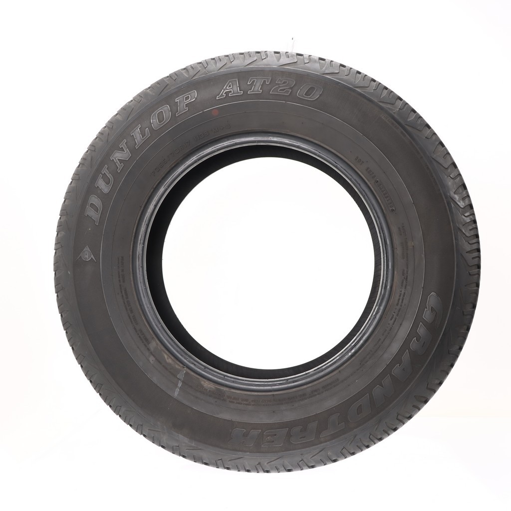 Set of (4) Used 265/70R17 Dunlop Grandtrek AT20 113S – 6-7/32