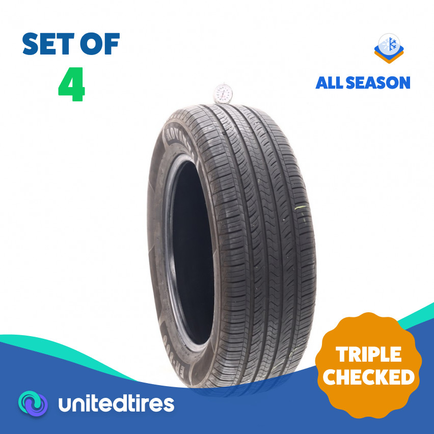 Set of (4) Used 235/60R18 Advanta ER-800 103H – 7.5-9.5/32 (1AB55)