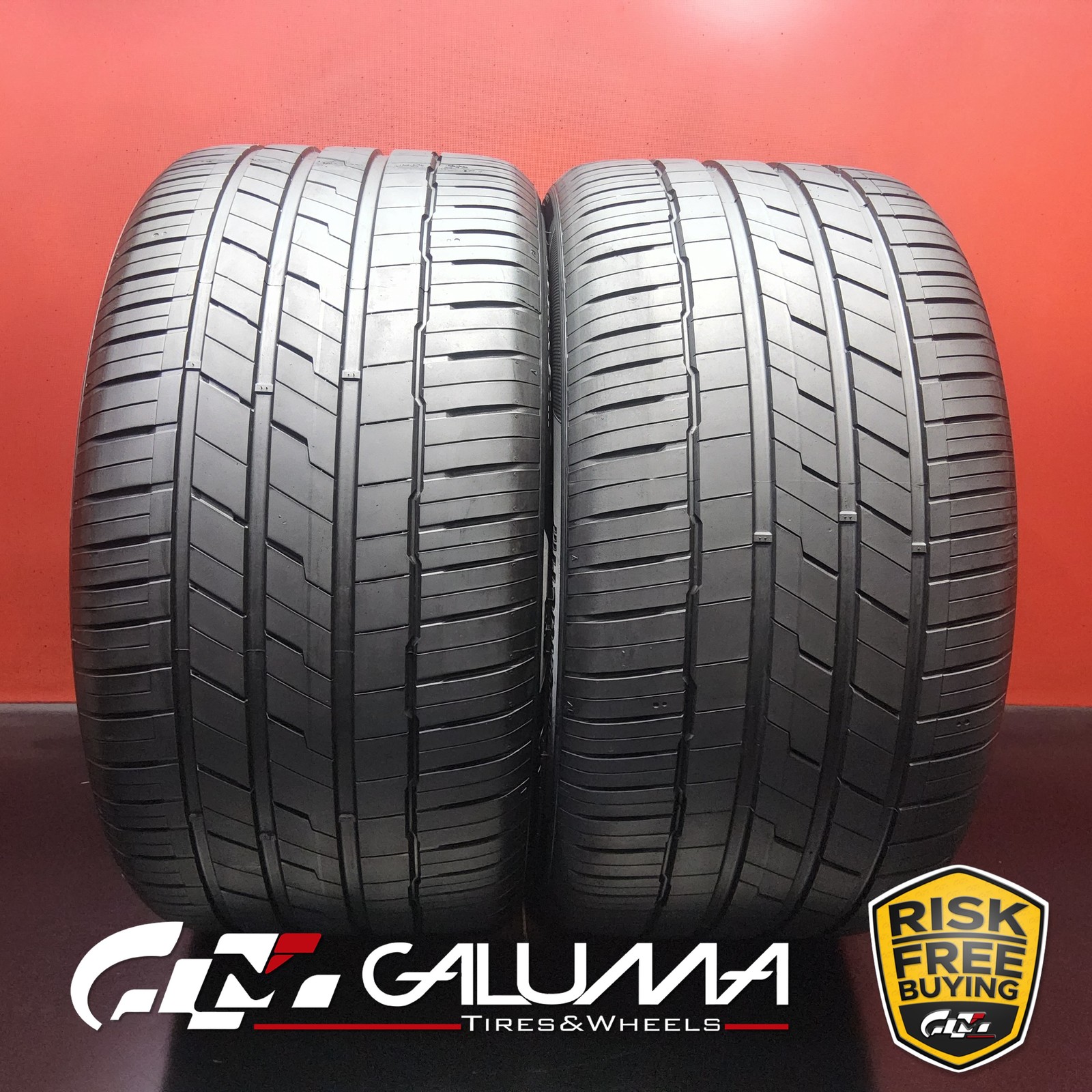 Set of 2 Tires LikeNEW Hankook Ventus S1 Evo3 SUV HRS ★ RunFlat 315/35R21 #96048