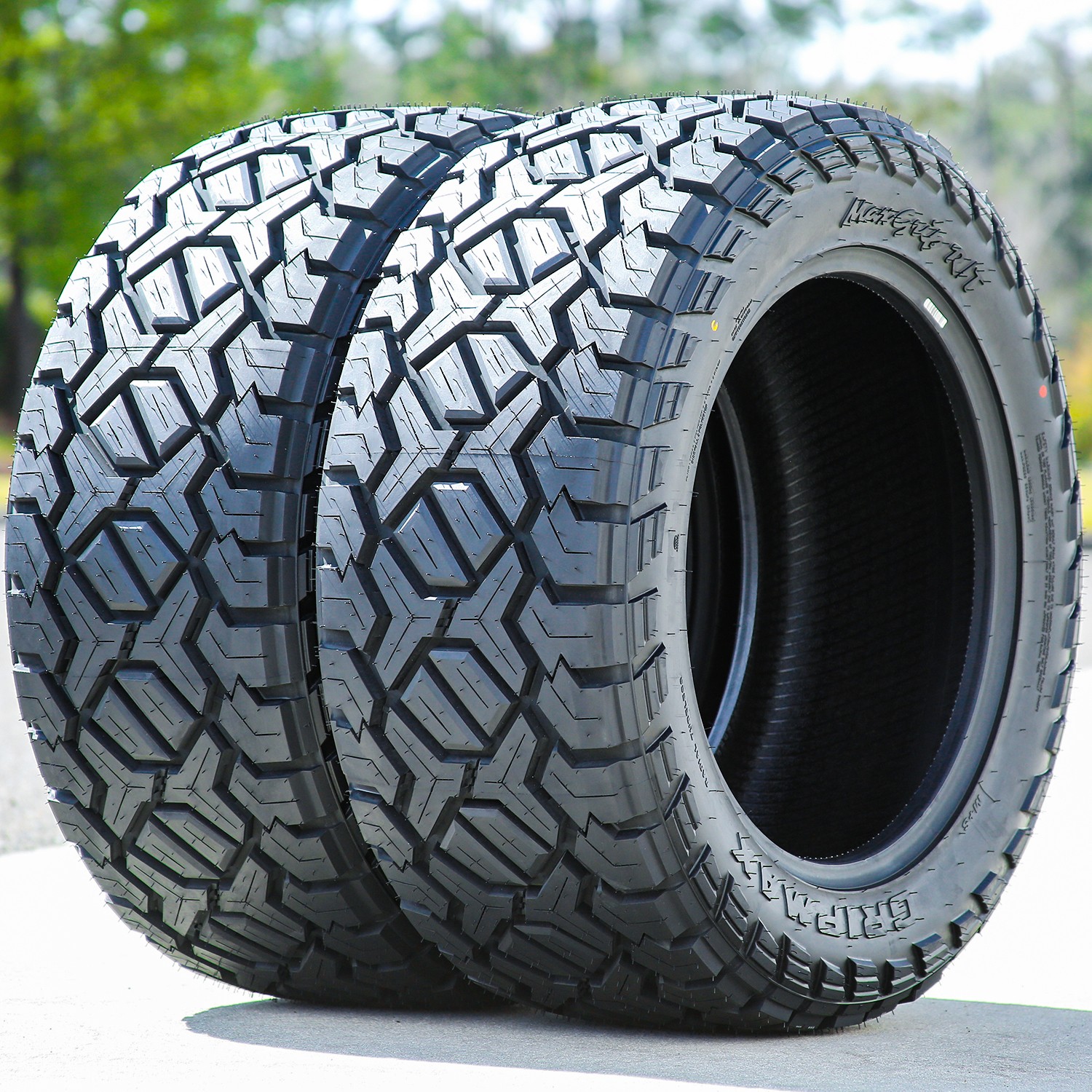 4 Tires Gripmax MaxGrip R/T LT 305/55R20 Load F 12 Ply RT Rugged Terrain
