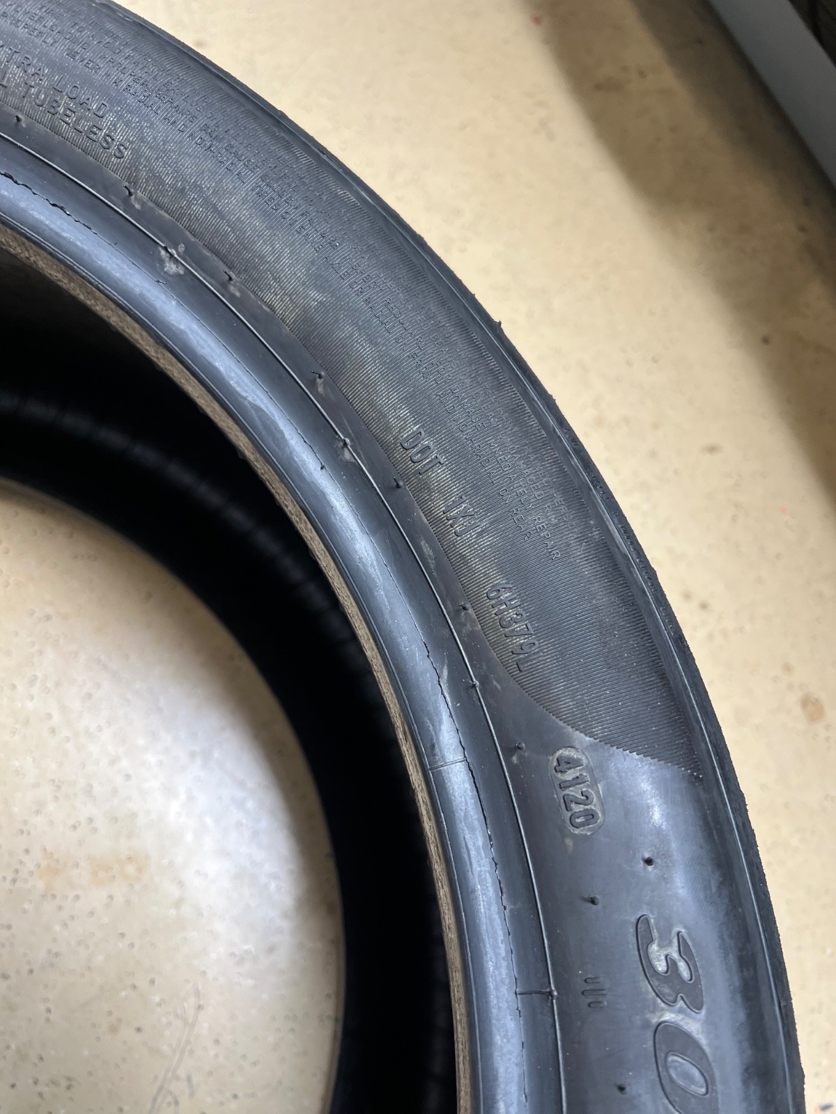 2 – NO REPAIRS 305/30ZR20 XL (103Y) Pirelli P Zero Trofeo R (MC1) McLaren – 7134