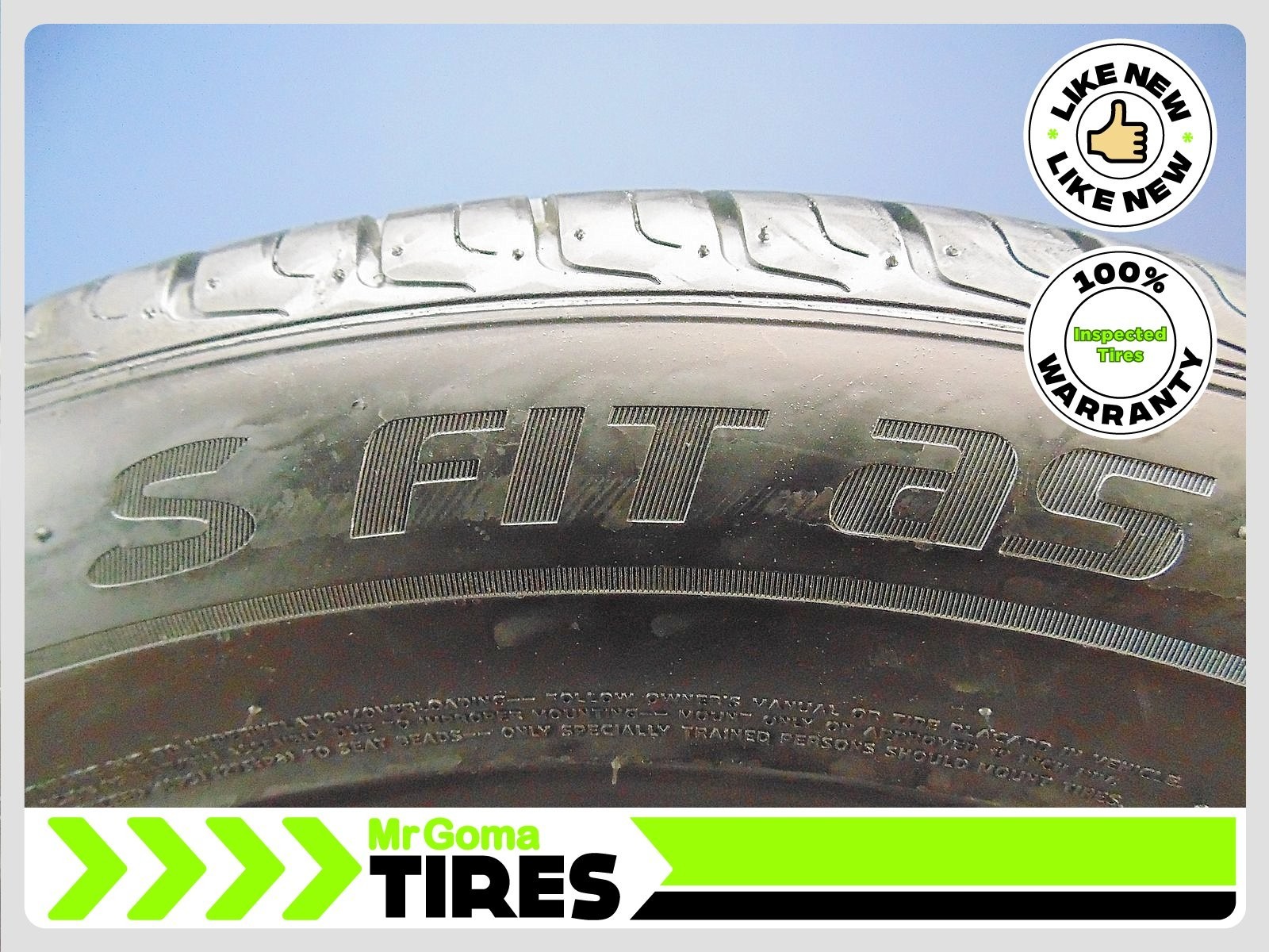 2 LAUFENN S FIT AS XL 235/55ZR19 USED TIRE 9.2/32 TREAD 105W LIKE NEW 2355519