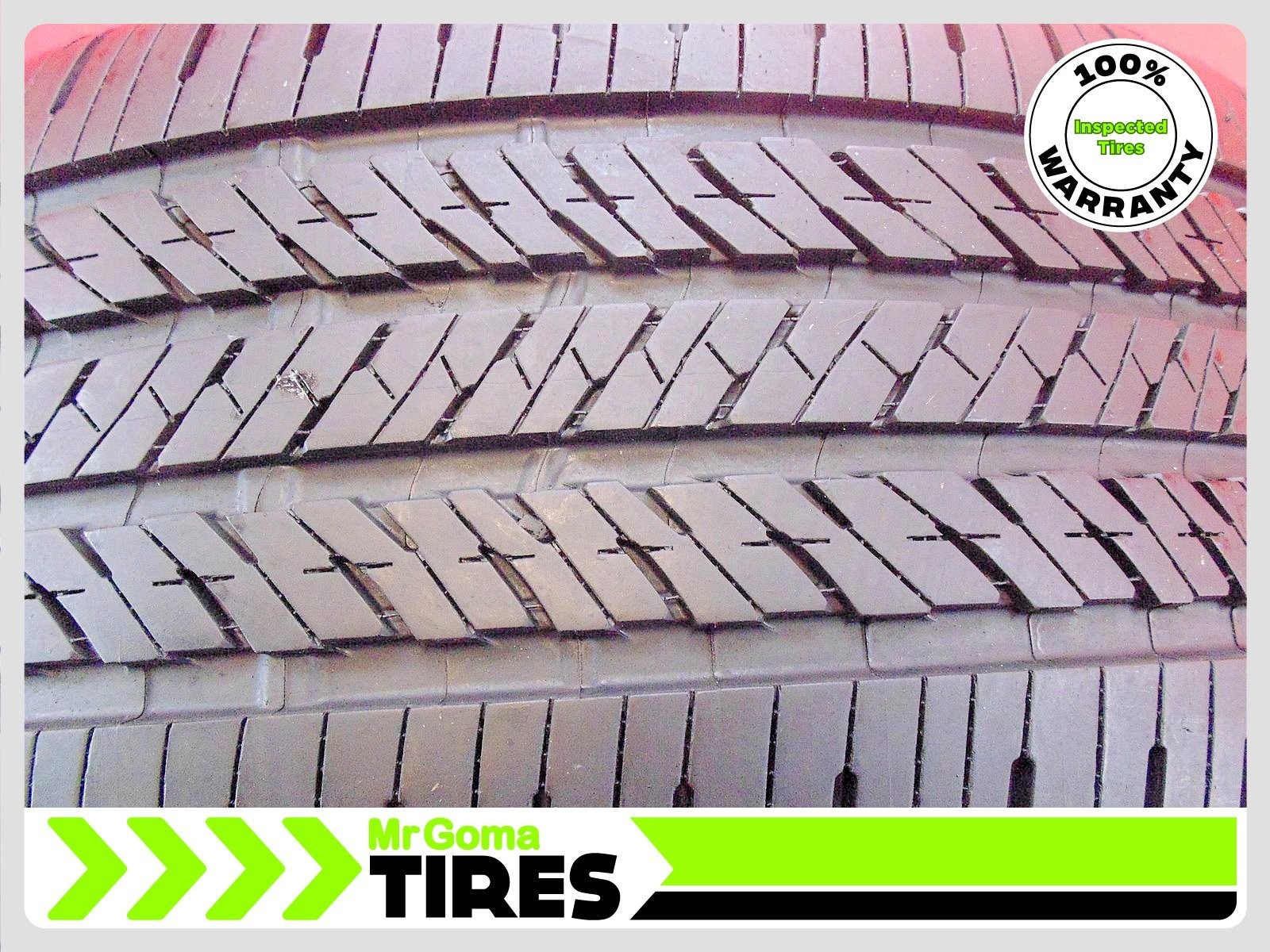 1 BRIDGESTONE ALENZA A/S 02 RSC RFT 235/50R20 USED TIRE 8.9/32 TREAD RUN FLAT