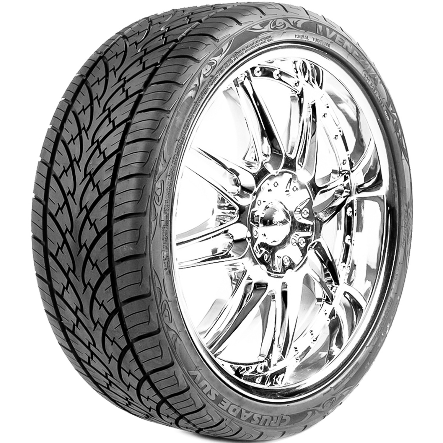 2 Venezia Crusade SUV 275/40R20 ZR 106W XL A/S Tires 45k Mi Warranty 500AA
