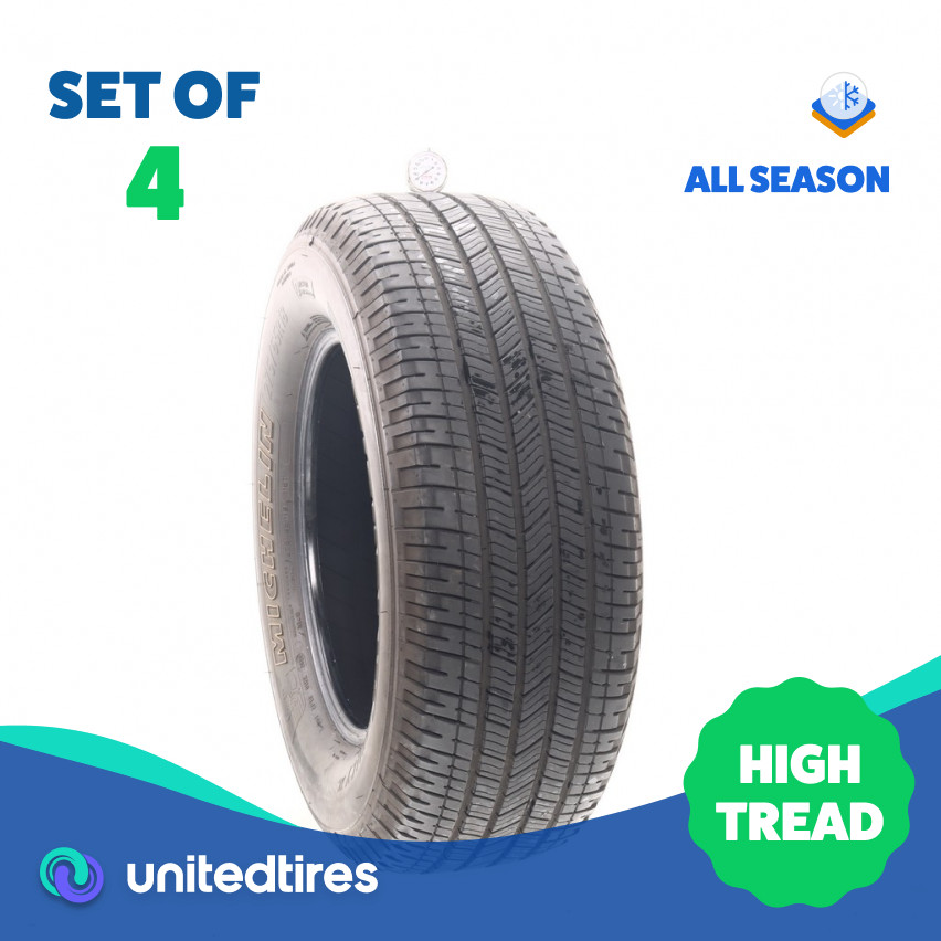 Set of (4) Used 275/65R18 Michelin Primacy XC 116T – 9-10/32 (1AD1T)