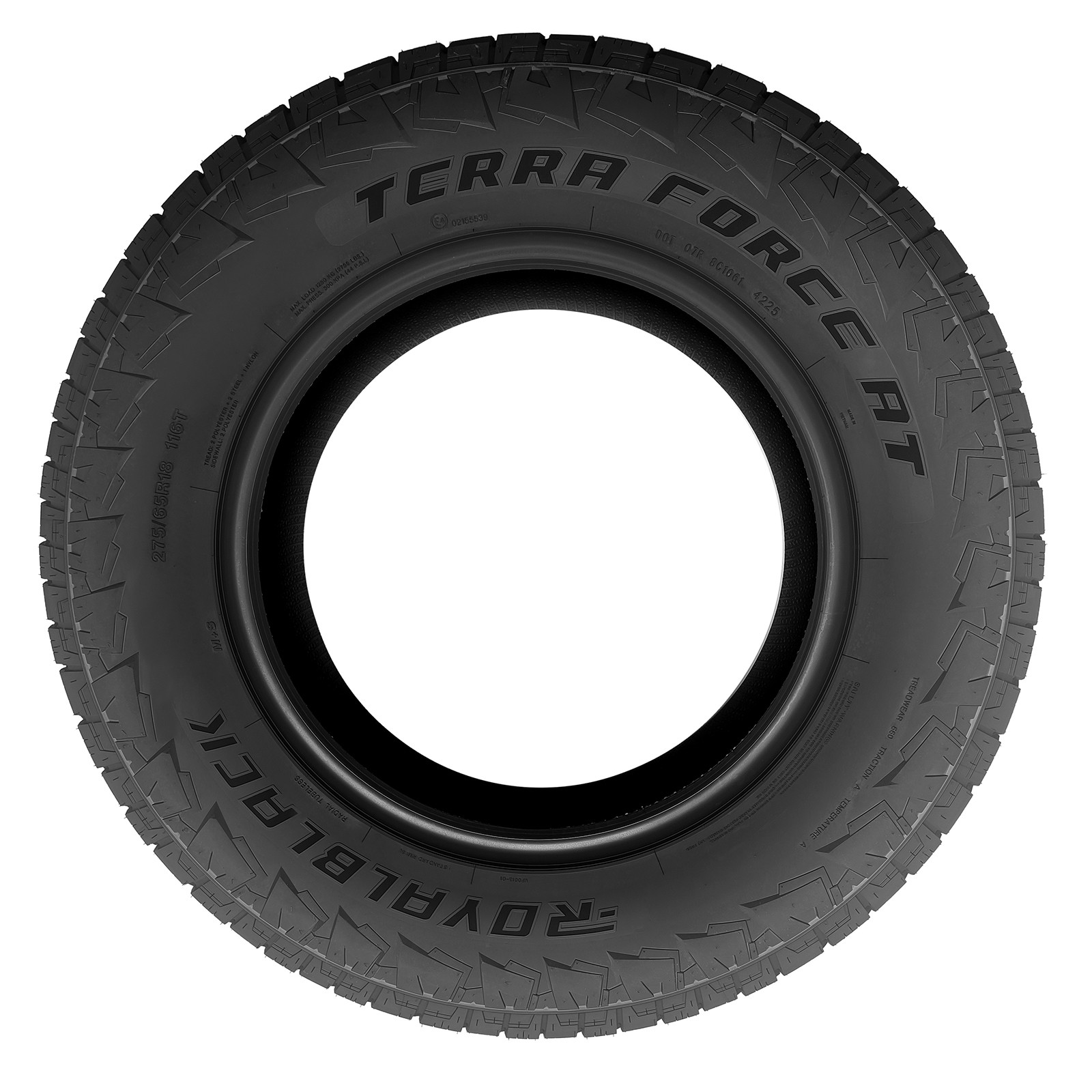 Pair TERRA AT 275/65R18 116T Tire 9.6mm Tread 660AA BSW 50000 Miles Warranty