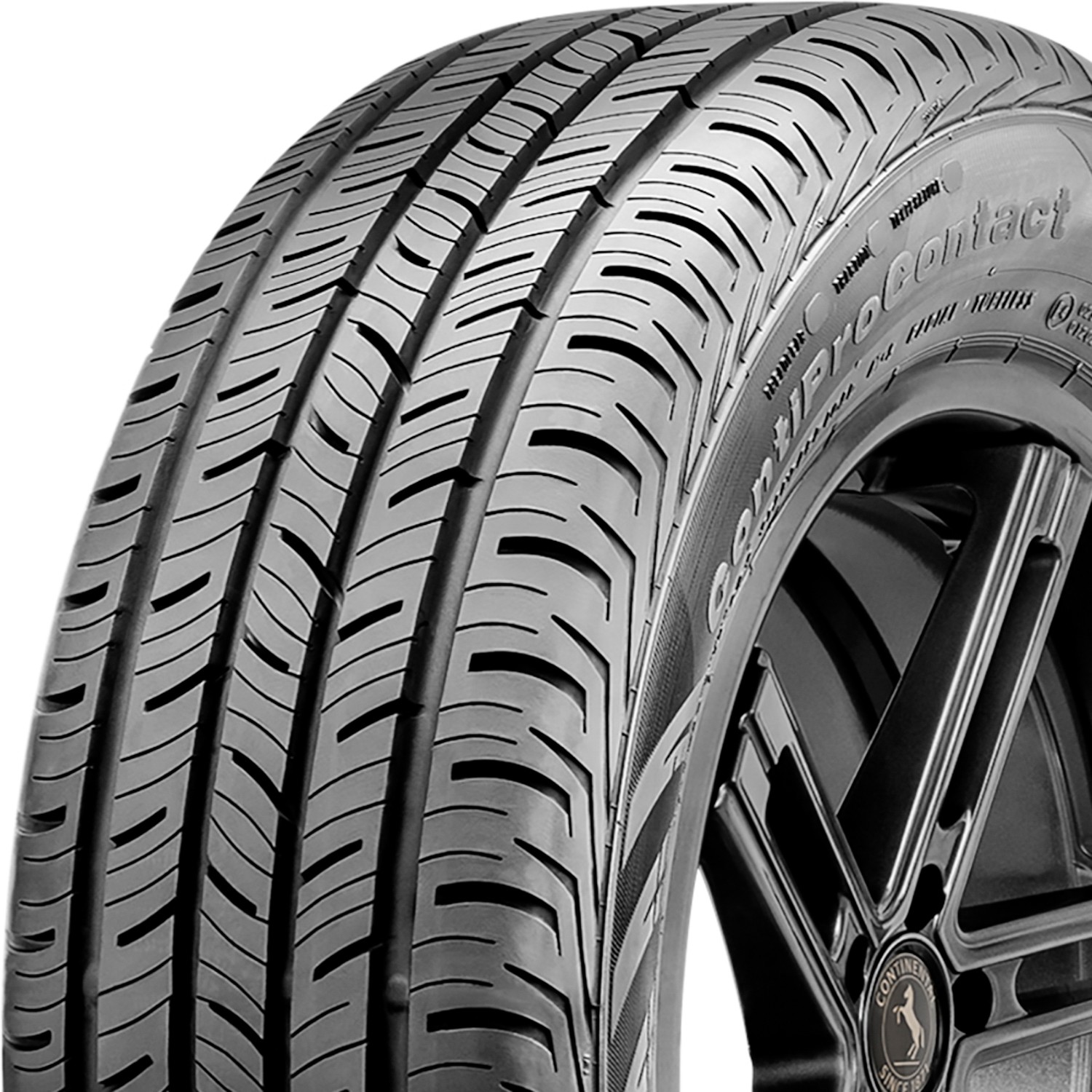 4 New Continental ContiProContact 2x 155/60R15 74T SL 2x 195/50R15 82T SL Tires