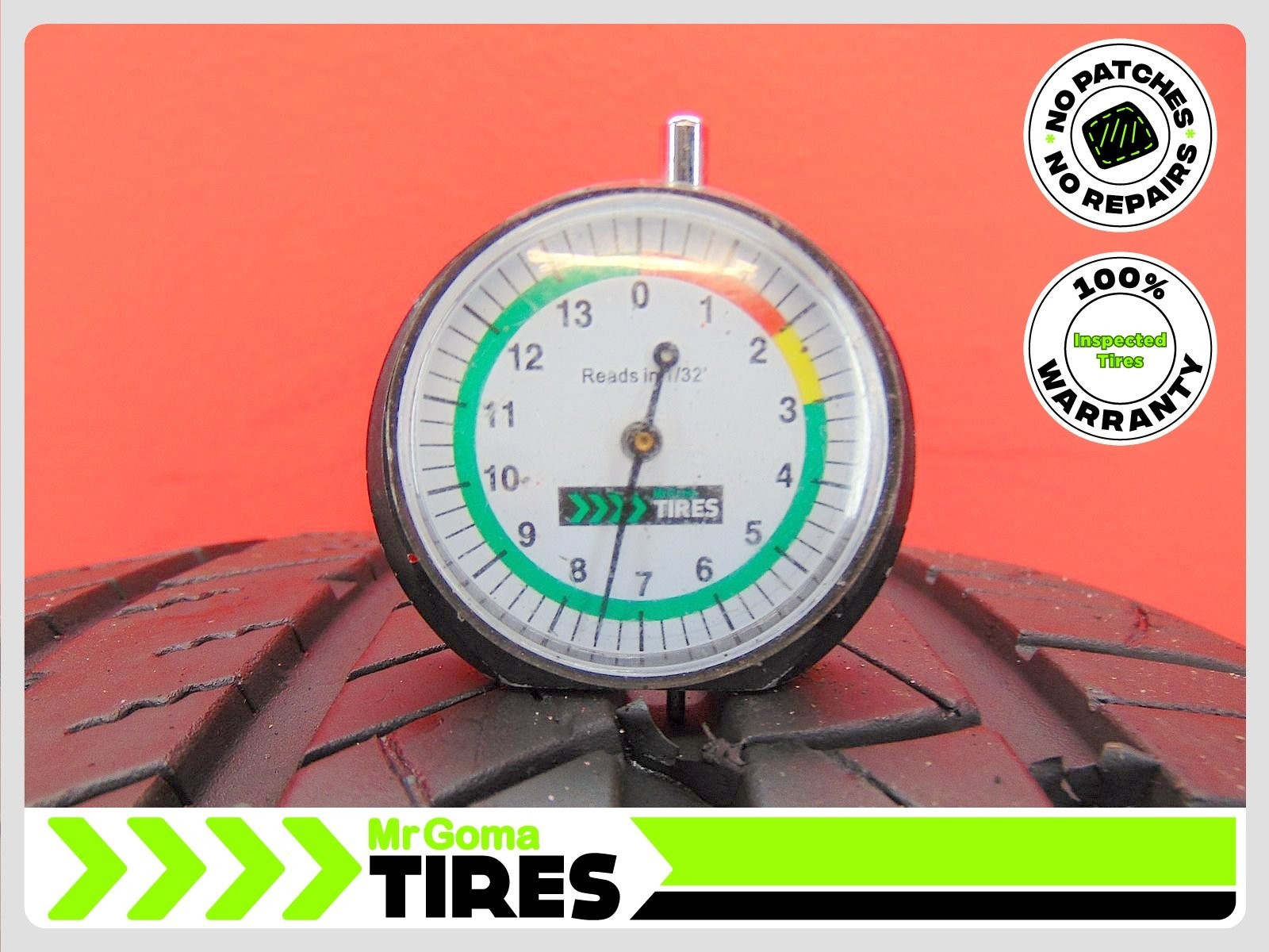 1 GOODYEAR EAGLE F1 ASYMMETRIC A/S RFT 245/40R20 USED TIRE 7.5/32 TRAE RUN FLAT