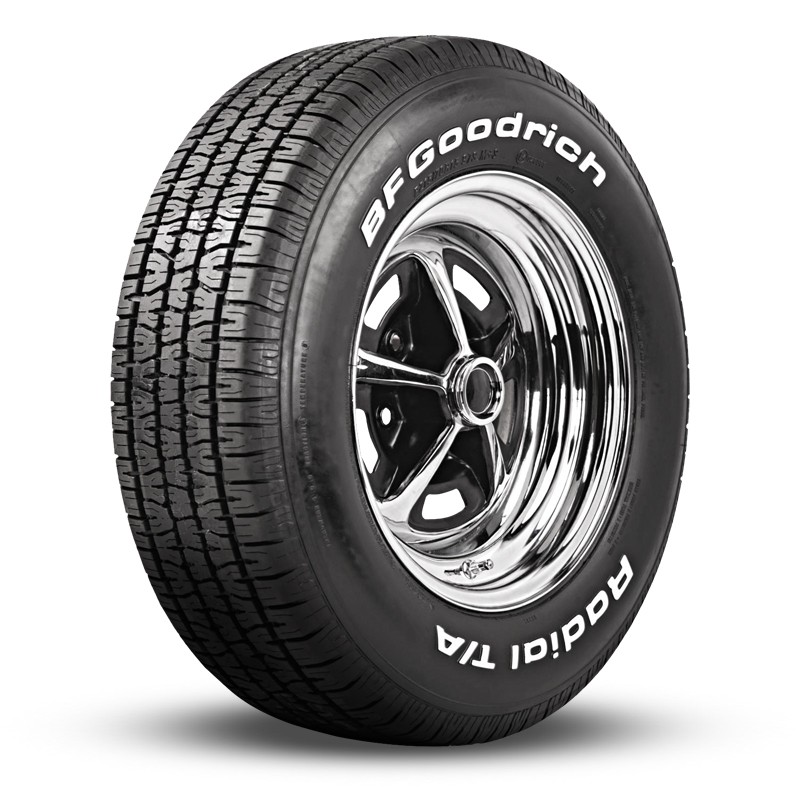 1 BFGoodrich Radial T/A P 225/70R14 98S RWL White Letter All Season Touring Tire