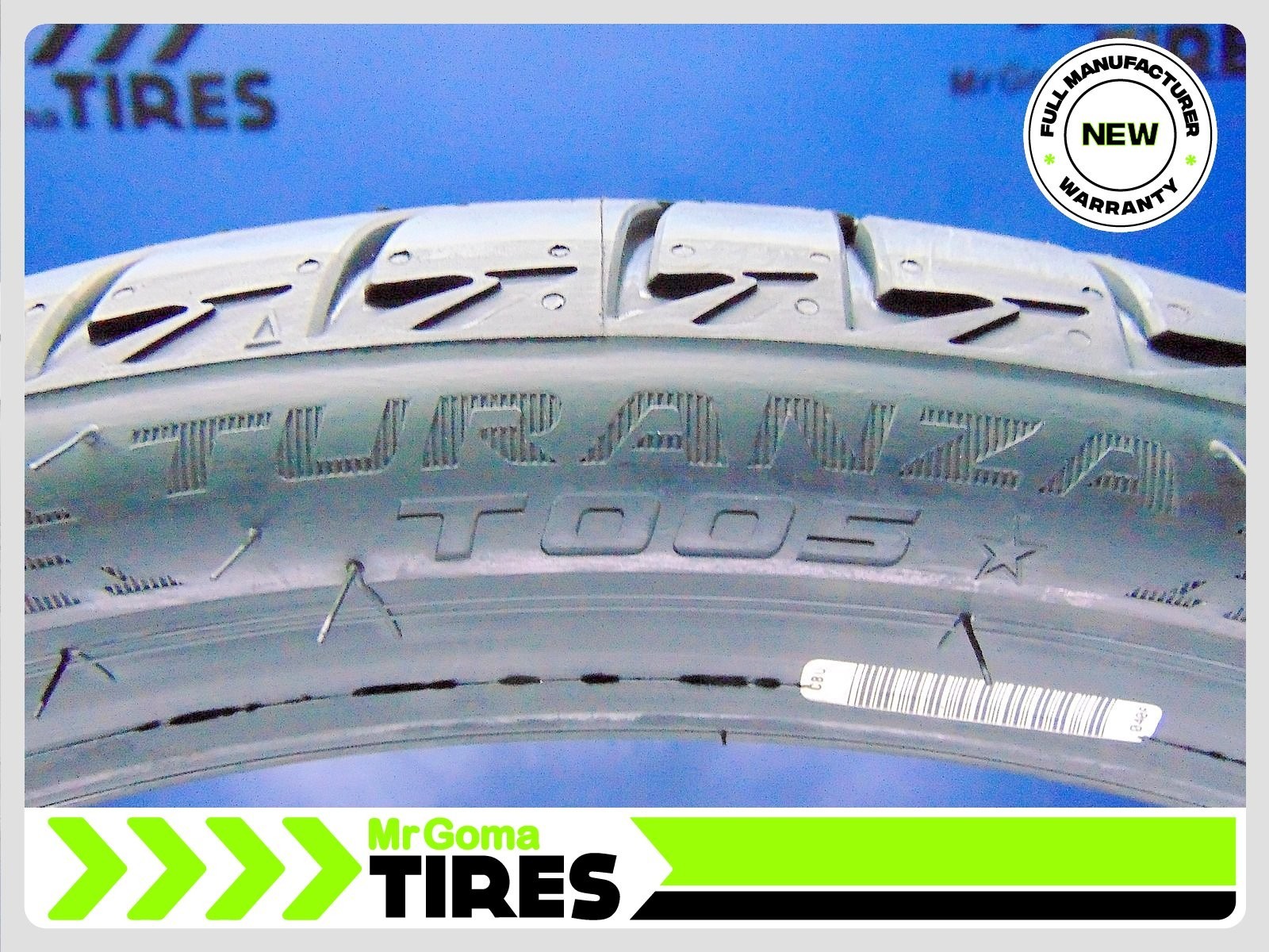 1 BRAND NEW 255/30R20 BRIDGESTONE TURANZA T005 RSC RFT XL TIRE Run flat 92Y
