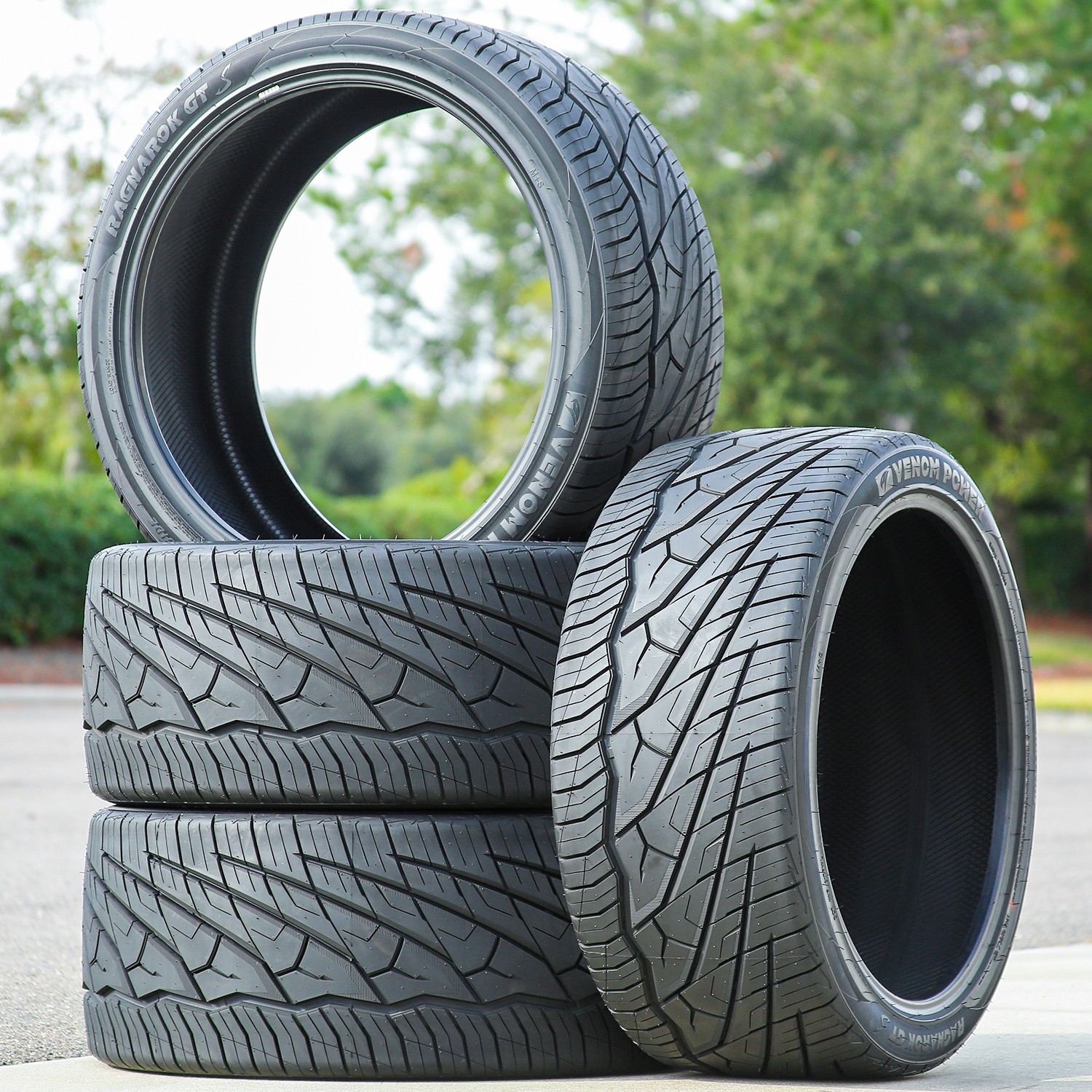 4 Venom Power Ragnarok GTS 2x 275/35ZR22 104Y XL 2x 315/30ZR22 107Y XL A/S Tires