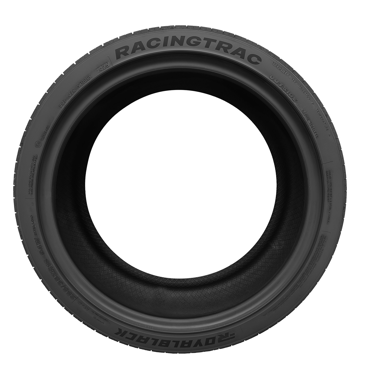 Premium 255/35ZR18 94W Sport Performance RACING TRAC Tire Improved Handling