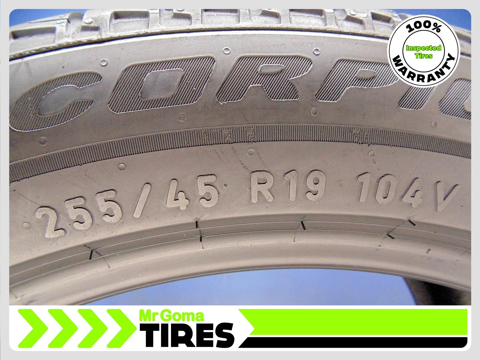 1 PIRELLI SCORPION MS TO PNCS XL 255/45R19 USED TIRE 7.3/32 TREAD TESLA 2554519