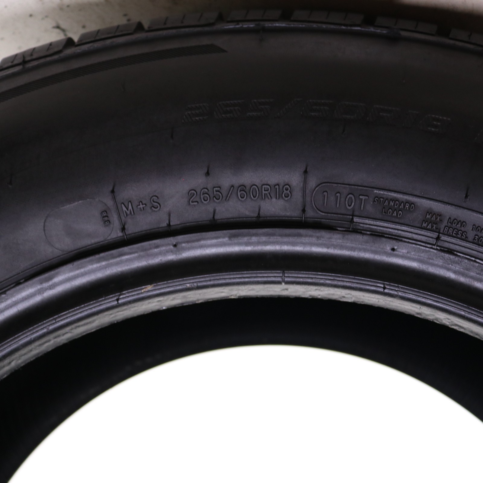 Used 265/60R18 Cooper Discoverer HTP II – 110T – 11/32
