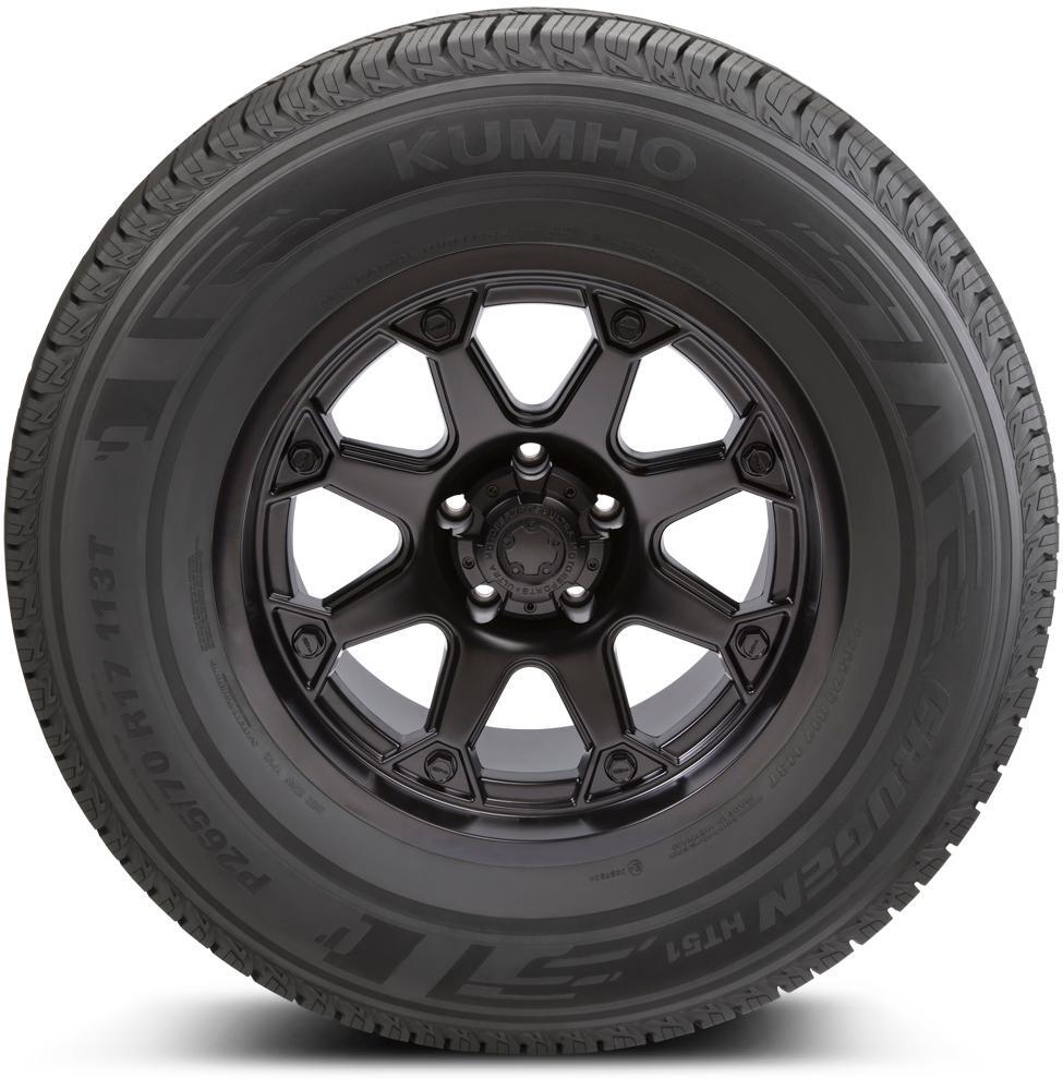 1 Kumho Crugen HT51 LT265/70R18/10 10-Ply 124R Tire 2657018 265 70 18