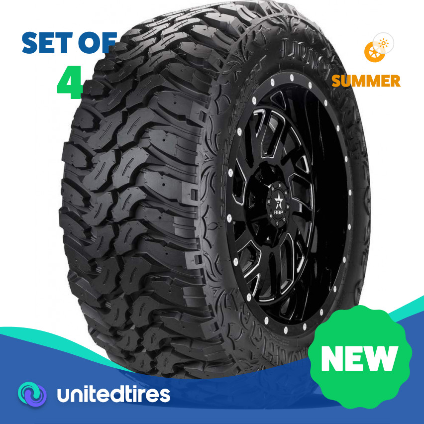 Set of (4) New LT 265/70R18 Lionhart LION CLAW HT 124/121S