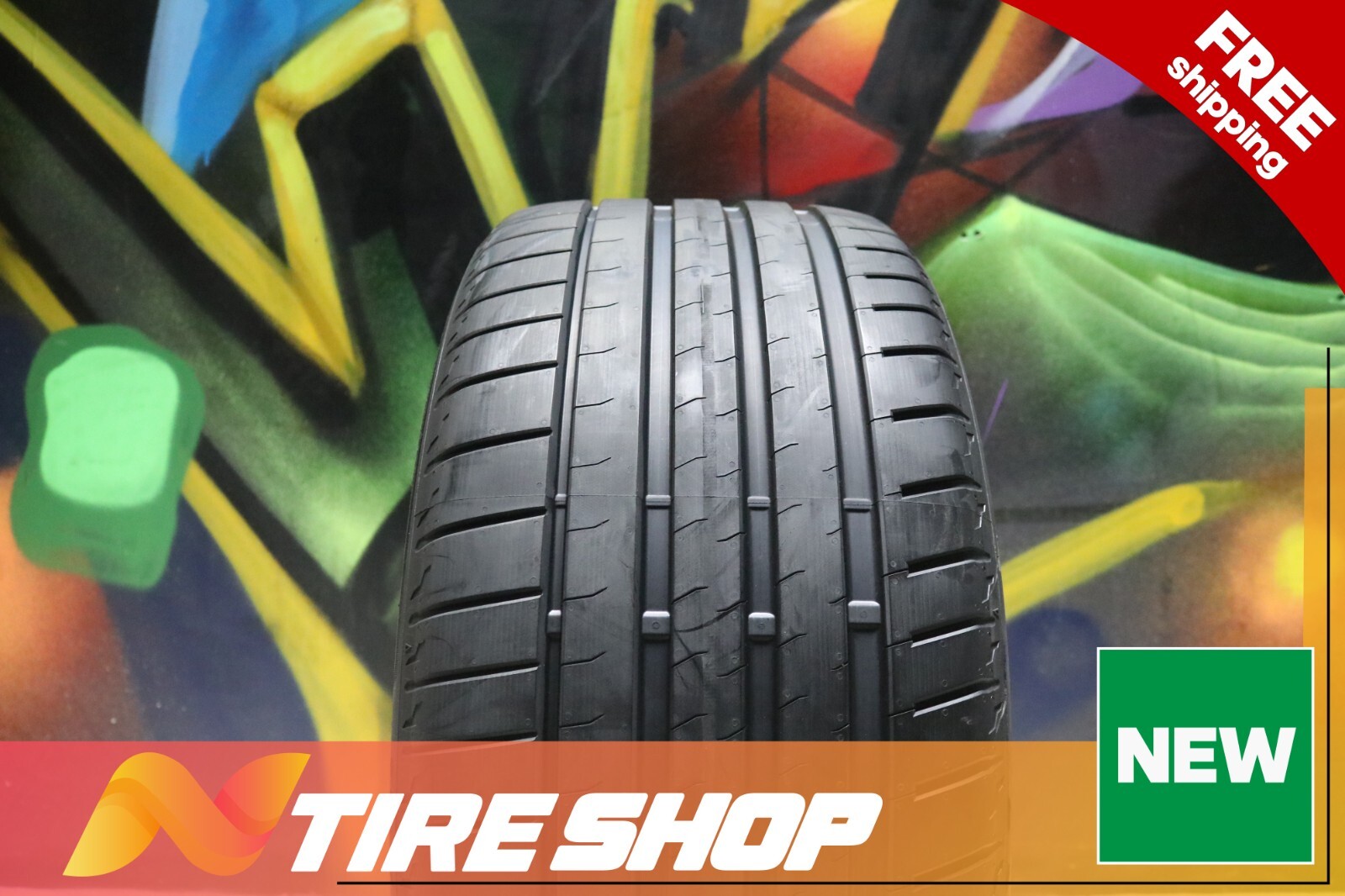 Set of 2 New 265/35R21 Bridgestone Potenza Sport – 101Y – 8.5/32