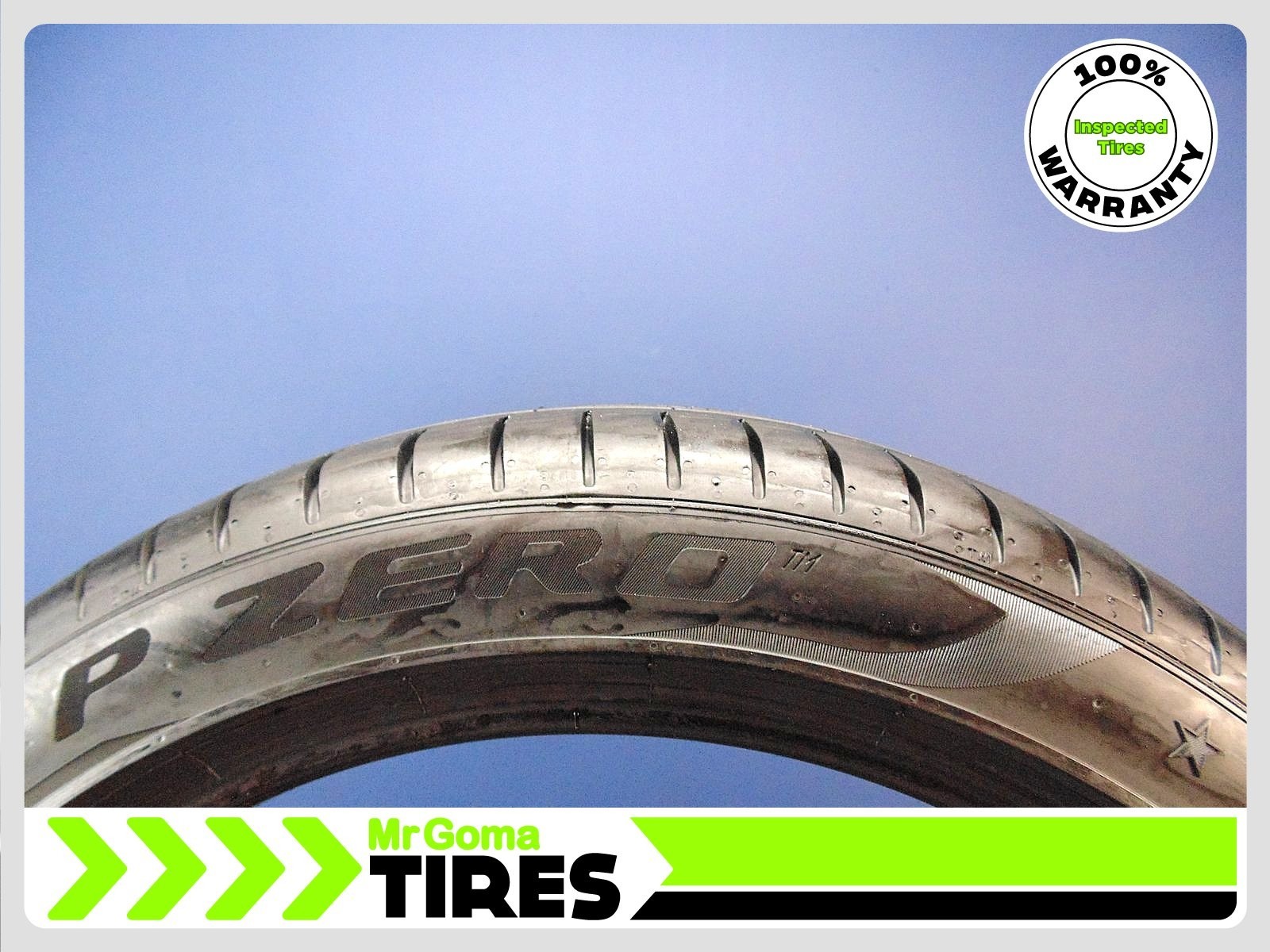 1 PIRELLI P ZERO TM PZ4 XL 225/45R19 96Y Tread 7.3/32 2254519