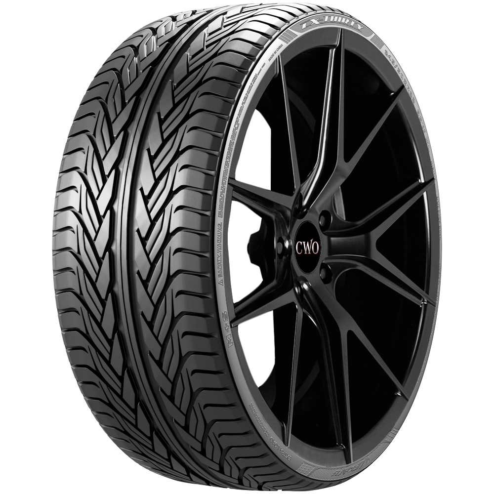 255/30R30 Lexani LX-Thirty 103W XL Black Wall Tire