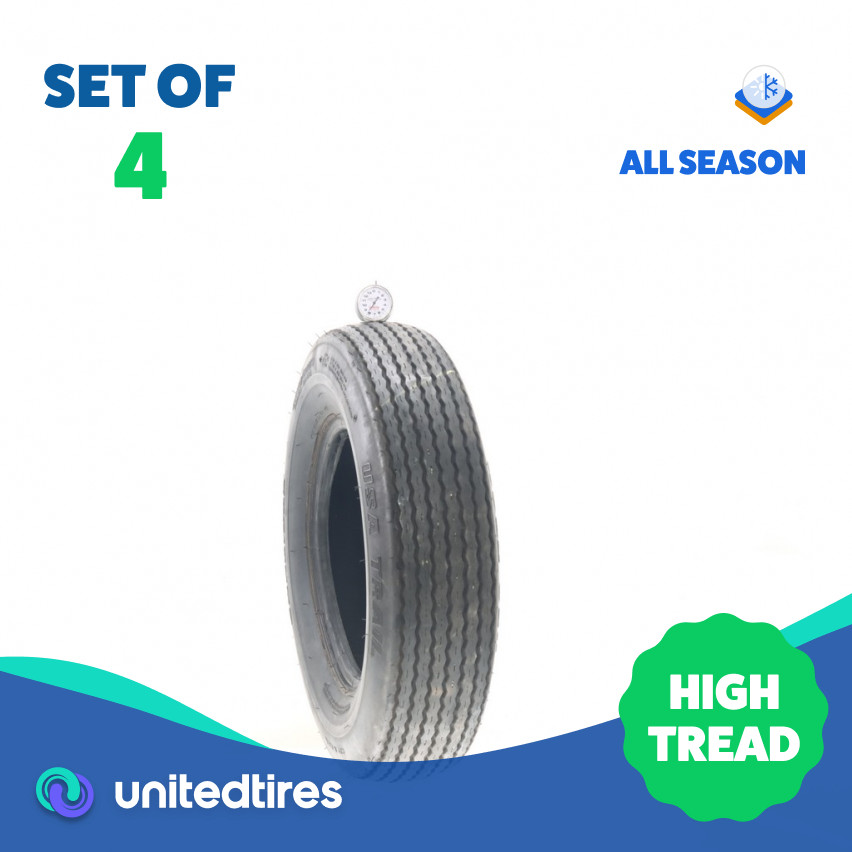 Set of (4) Used ST 175/80D13 Carlisle USA Trail 1N/A – 8/32