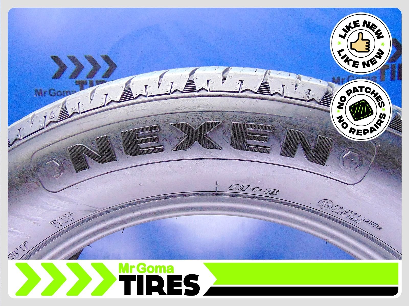 2 USED TIRES NEXEN ROADIAN HTX2 ALL-WEATHER 255/60R20 LIKE NEW 113T 2556020