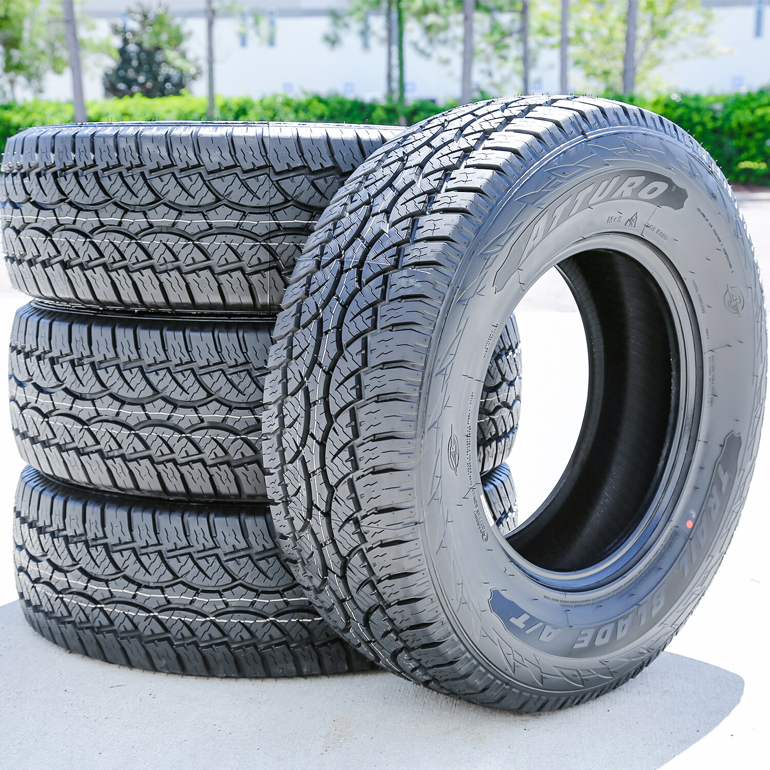 4 Tires Atturo Trail Blade A/T LT 235/80R17 Load E 10 Ply AT All Terrain