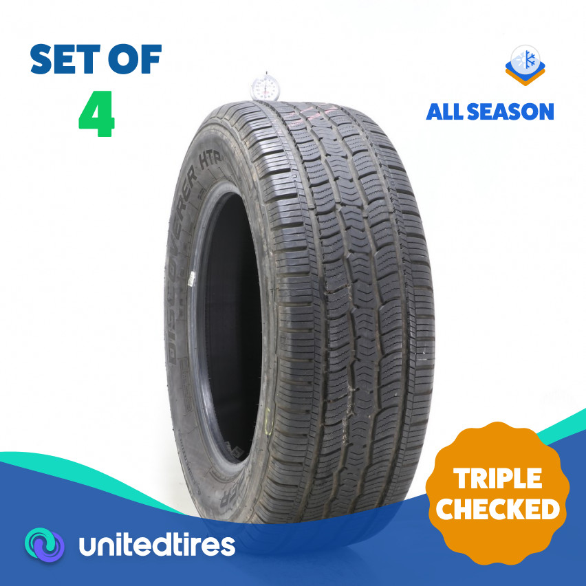 Set of (4) Used 265/60R18 Cooper Discoverer HTP II 110T – 7-8.5/32