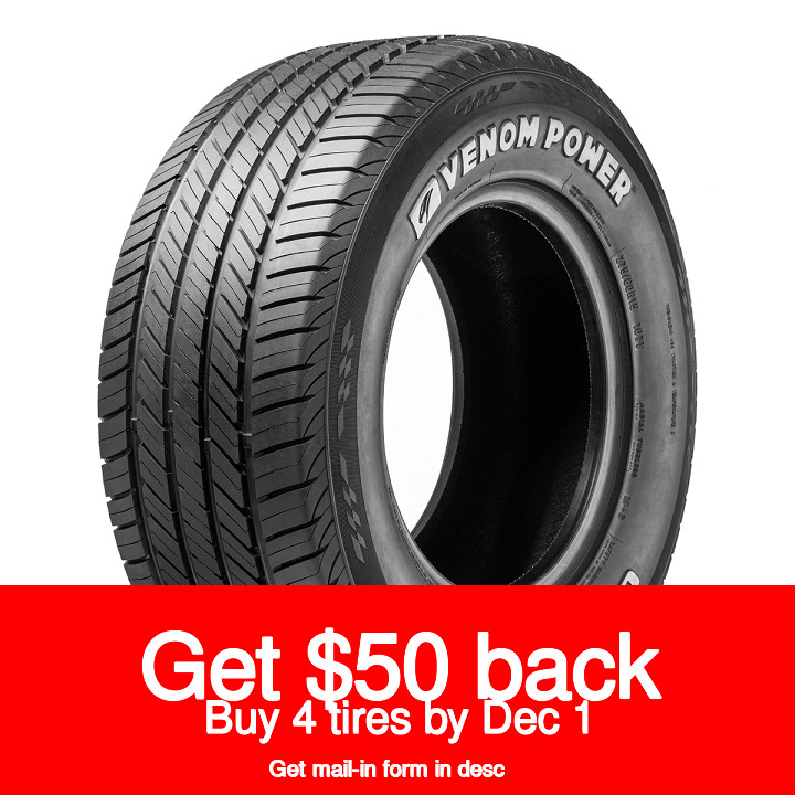 VENOM POWER Grand Am 245/60R15 101V RWL (Quantity of 1)