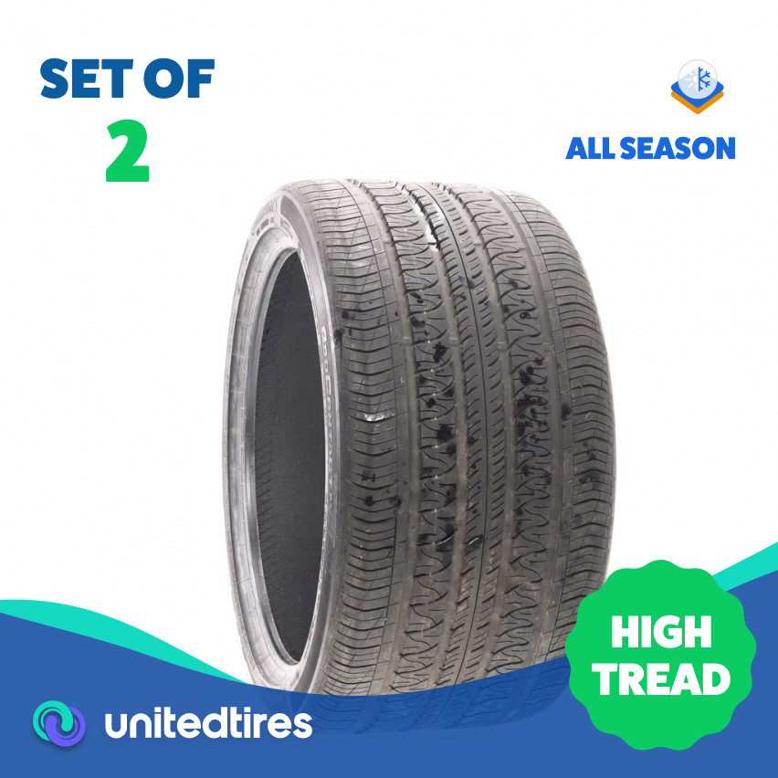 Set of (2) Driven Once 325/30R21 Continental ProContact RX ND0 108V – 8.5/32